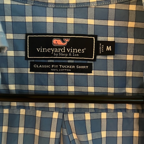 Vineyard Vines Classic Fit 100% Cotton Tucker Shirt - M - Picture 3 of 4